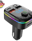 Auto Bluetooth 5,0 FM Sender Dual USB 3.1a Schnell ladung PD Typ C Autoladegerät