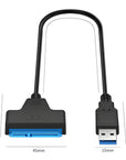 USB 3.0 zu SATA Adapter Kabel 2.5 Zoll HDD SSD Festplatten