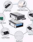 USB-C  zu USB-A 3.0 OTG Adapter Konverter von Typ C auf A