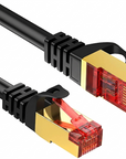 High Speed Cat 7 LAN Kabel 2M Ethernet RJ45 10Gbps 600MHz Netzwerk Kabel