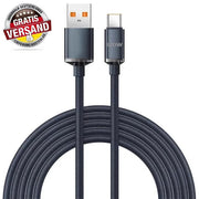 USB Typ C kabel 2m 25W Schnell Ladekabel