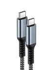 USB C auf USB C 1m Ladekabel 60W Schnellladekabel Nylon