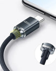 USB Typ C kabel 2m 25W Schnell Ladekabel